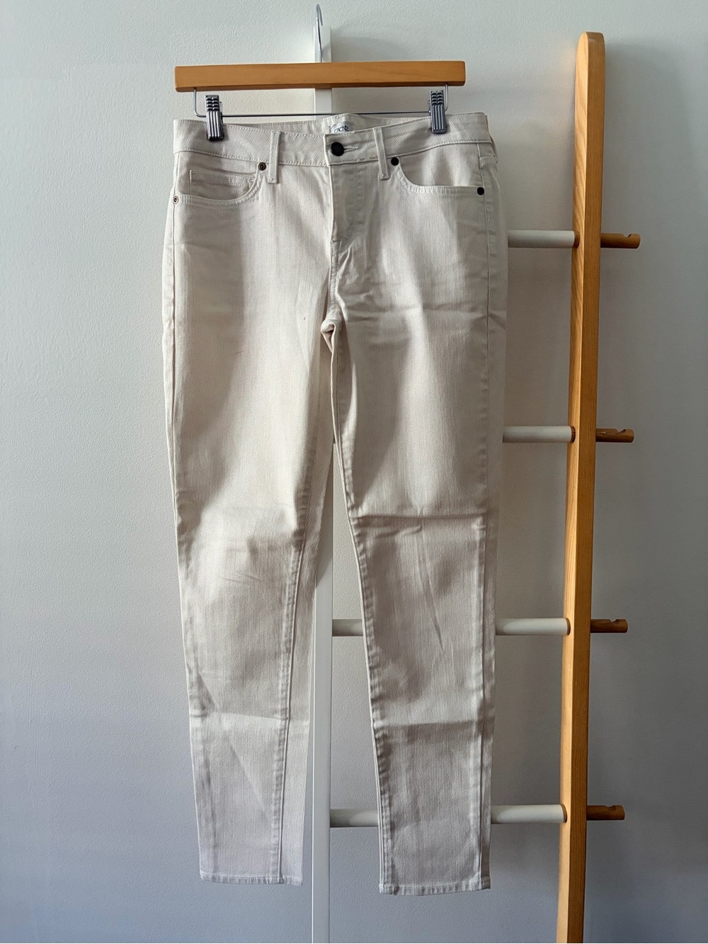 Women’s Cache Slim Corduroy in Cream